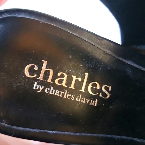 NWT Charles by Charles David Imperial II black sandals size 7.5 - Picture 8 of 15